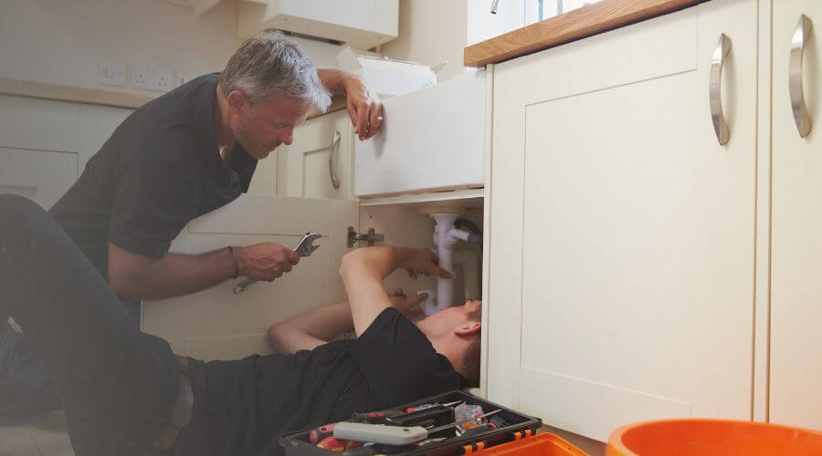 Professional burst pipe repair services in Wolflake, IN